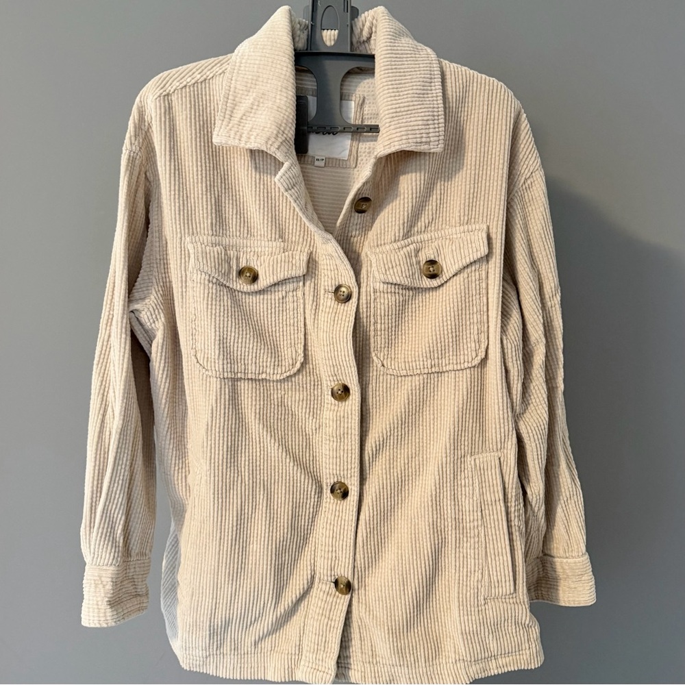 Aerie Oversized Corduroy Shacket - Picture 3 of 6